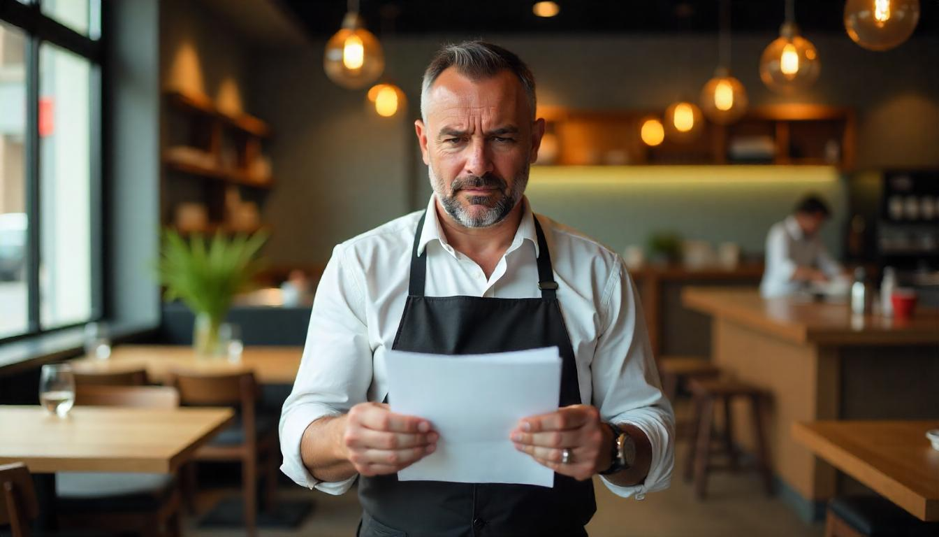 encargado de un restaurante