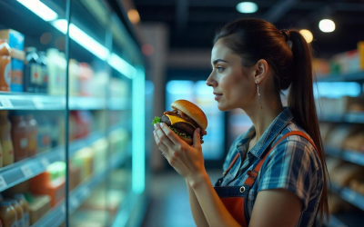 Declaran improcedente el despido de una trabajadora de Mercadona sancionada por dar un mordisco a una hamburguesa destinada a la basura